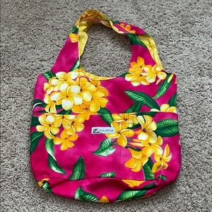 Local Design Made in Hawaii Tropical Tote Bag